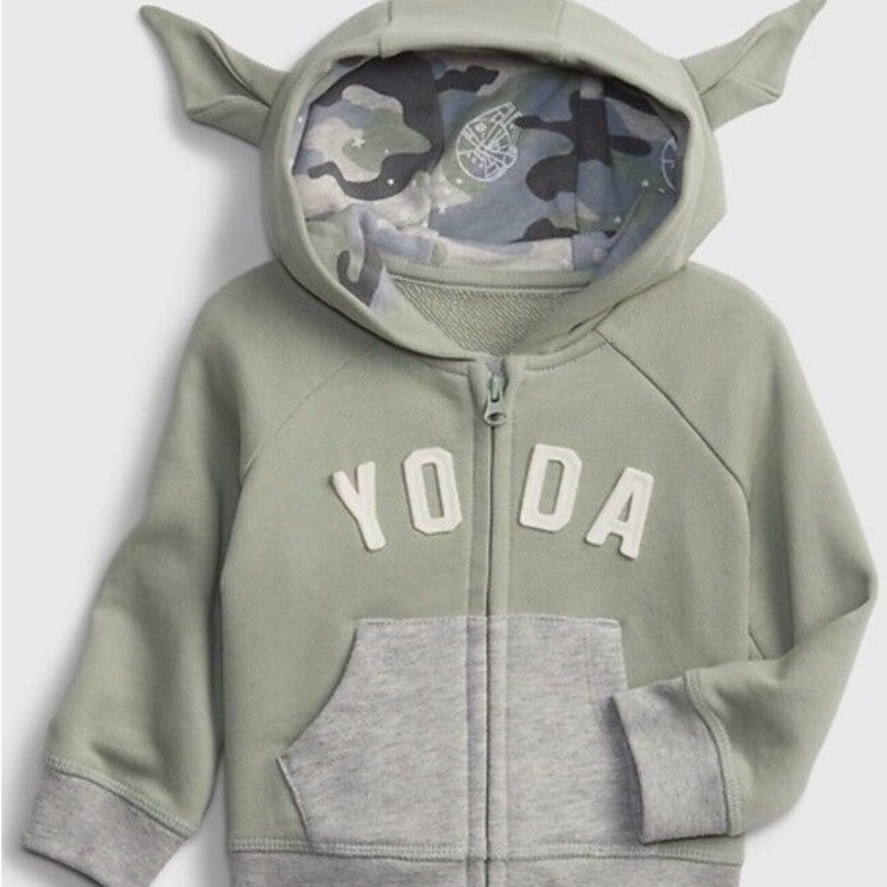 Baby Gap Star Wars Yoda Hoodie